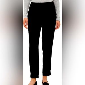 Lafayette 148 Velvet Track Pants With  Piping